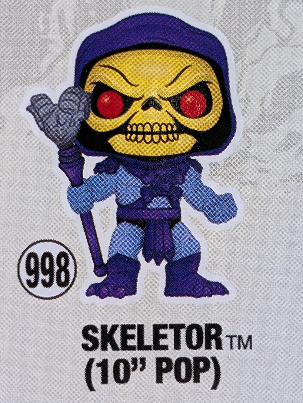 Skeletor 10" Pop! Vinyl Figure, #998, 2020
